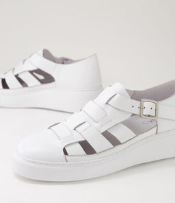 YATTEL MI WHITE WHITE SOLE LEATHER