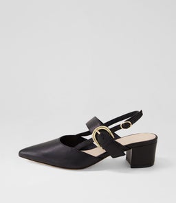 ATTEN MI BLACK LEATHER