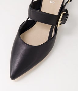 ATTEN MI BLACK LEATHER