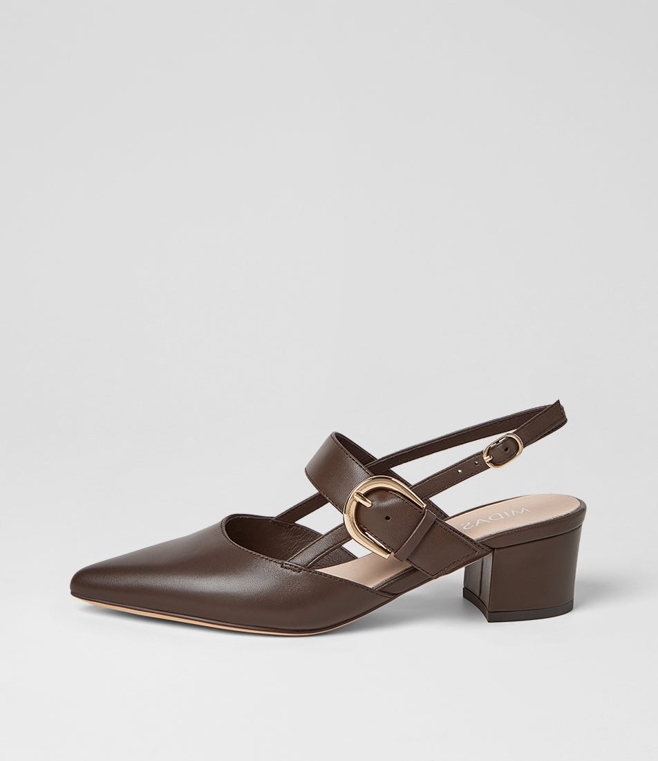 Atten Choc Leather Heels Atten Choc Leather Heels