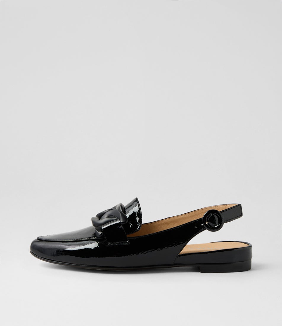 Favil Black Patent Leather Loafers Favil Black Patent Leather Loafers