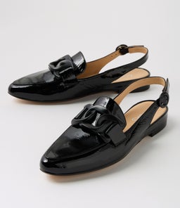 FAVIL MI BLACK PATENT LEATHER