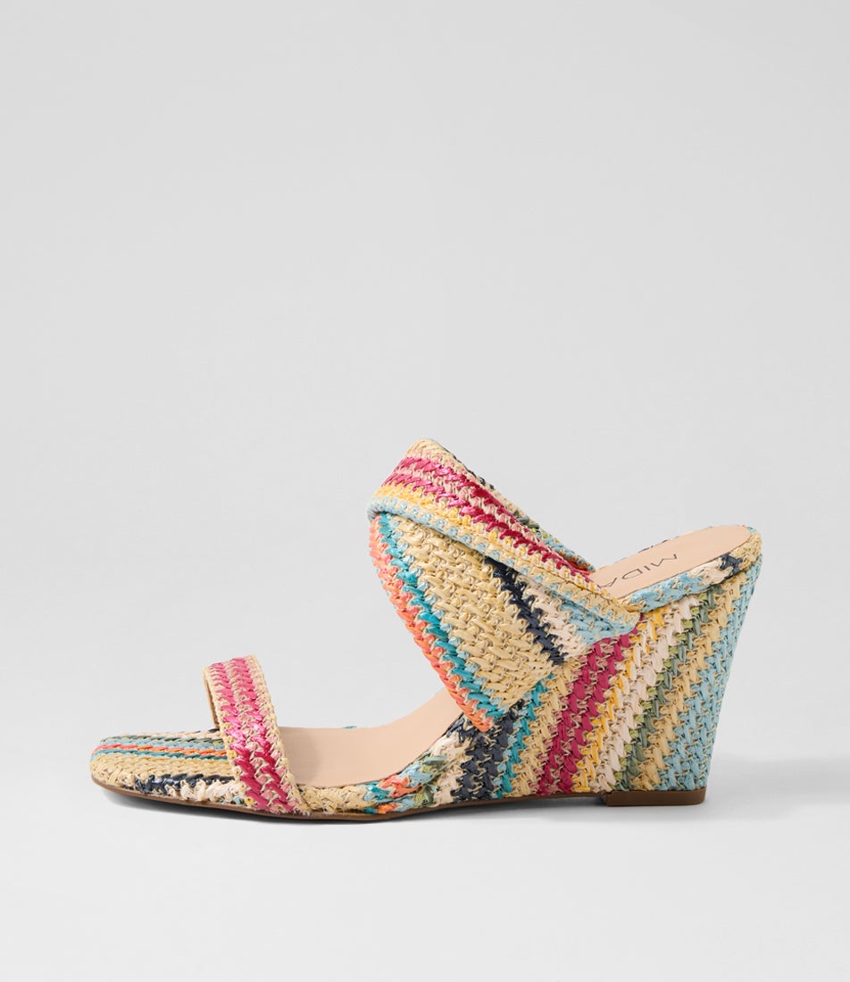 Ketay Multi Fabric Sandals Ketay Multi Fabric Sandals