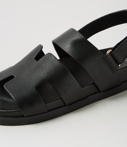 RAFFAY MI BLACK LEATHER