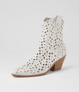 DENNIA MI WHITE LEATHER