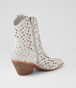 DENNIA MI WHITE LEATHER