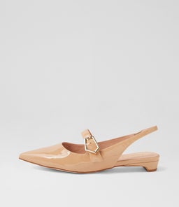 DELAN MI NUDE PATENT LEATHER