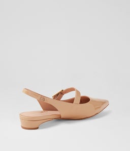 DELAN MI NUDE PATENT LEATHER