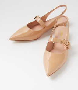 DELAN MI NUDE PATENT LEATHER