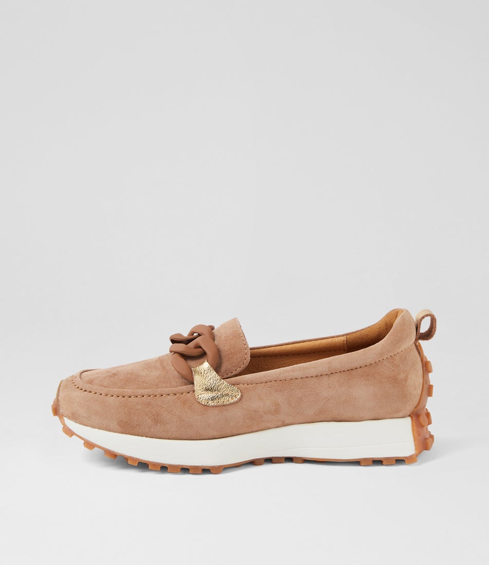 Orion Taupe Suede Sneakers
