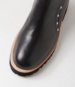 DIGGINS MI BLACK LEATHER
