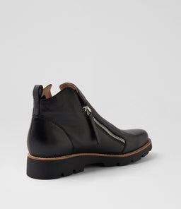 DOTTLE MI BLACK BLACK SOLE LEATHER