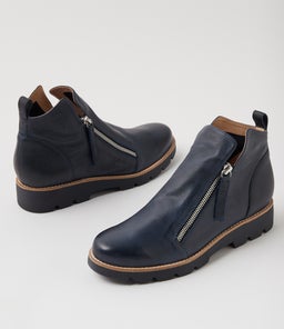 DOTTLE MI NAVY NAVY SOLE LEATHER
