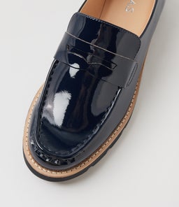 DORKY MI NAVY NAVY SOLE PATENT LEATHER