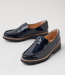 DORKY MI NAVY NAVY SOLE PATENT LEATHER