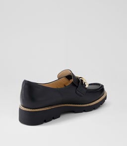 DRIZZA MI BLACK BLACK SOLE LEATHER