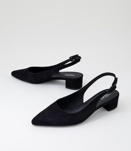 CLEMME MI BLACK SUEDE