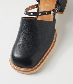 ACCESSA MI NAVY TUMBLE LEATHER