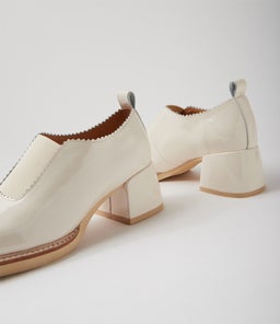 ABILITA MI IVORY PATENT LEATHER