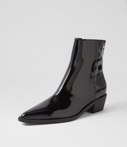 DEBONAIR MI BLACK BLACK HEEL PATENT LEATHER