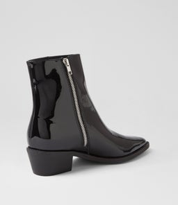 DEBONAIR MI BLACK BLACK HEEL PATENT LEATHER