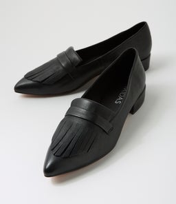EEFUS MI BLACK LEATHER