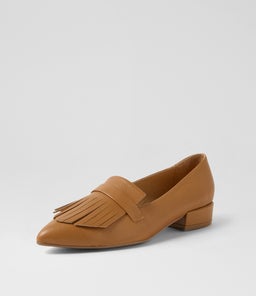 EEFUS MI DK TAN LEATHER