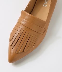 EEFUS MI DK TAN LEATHER