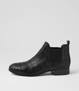 FRENN MI BLACK BLACK HEEL LEATHER