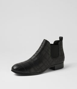 FRENN MI BLACK BLACK HEEL LEATHER