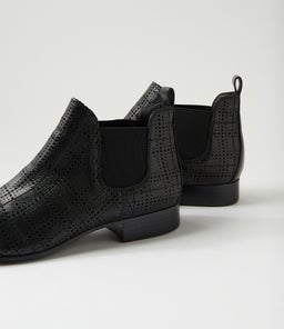FRENN MI BLACK BLACK HEEL LEATHER