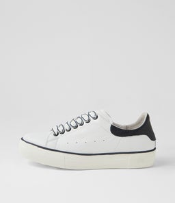 FALLIM MI WHITE NAVY LEATHER