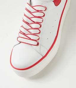 FALLIM MI WHITE RED LEATHER