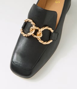 KEEKY MI BLACK LEATHER