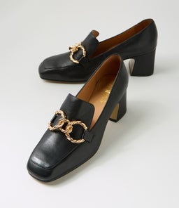 KEEKY MI BLACK LEATHER