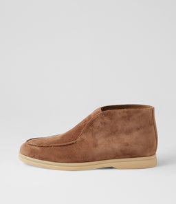 LUNNYS MI LT CHOC SUEDE