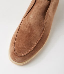 LUNNYS MI LT CHOC SUEDE