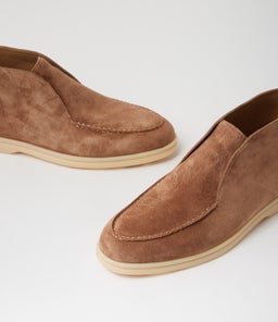 LUNNYS MI LT CHOC SUEDE