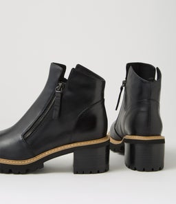MCGILL MI BLACK BLACK HEEL LEATHER