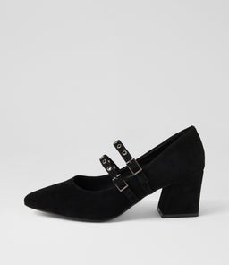 MANASIS MI BLACK SUEDE
