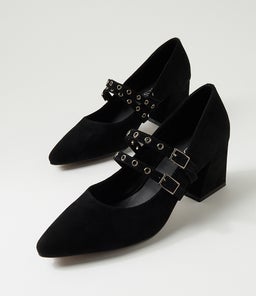 MANASIS MI BLACK SUEDE