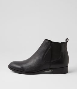 NUROAD MI BLACK BLACK HEEL LEATHER