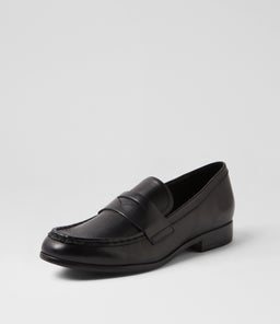 QUACKA MI BLACK BLACK HEEL LEATHER