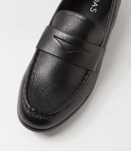 QUACKA MI BLACK BLACK HEEL LEATHER