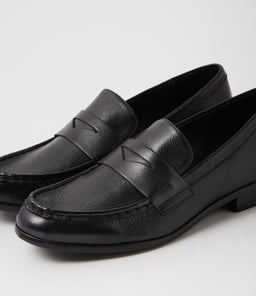 QUACKA MI BLACK BLACK HEEL LEATHER
