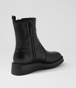 TOMKAT MI BLACK BLACK&BLACK LEATHER SOLE