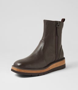 TOMKAT MI CHOC NAT&CHOC LEATHER SOLE