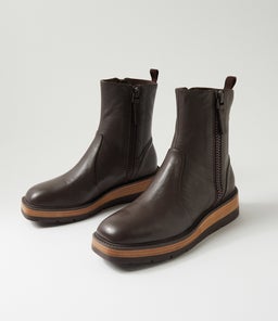 TOMKAT MI CHOC NAT&CHOC LEATHER SOLE