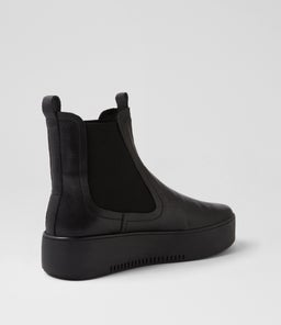 WHYNOT MI BLACK BLACK SOLE LEATHER