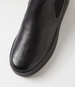 WHYNOT MI BLACK BLACK SOLE LEATHER